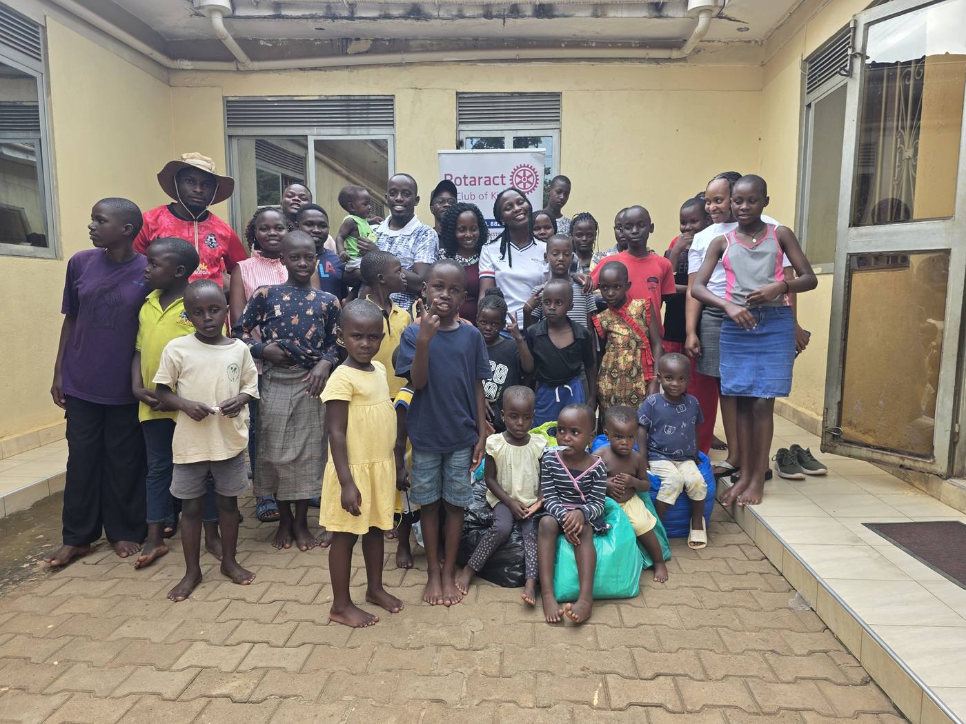 Roots of Hope project at Jajja Flora's Orphanage, Kira